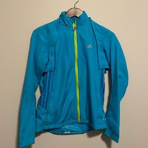Nylon convertible Adidas jacket/vest